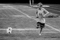 481 - BOY AND DOG - TUOMINEN LASSI - finland <div